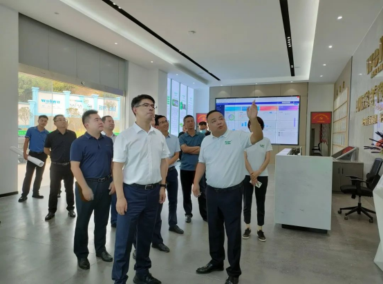 自贡市委常委、常务副市长肖冰东 莅临沃轮电气调研指导工作
