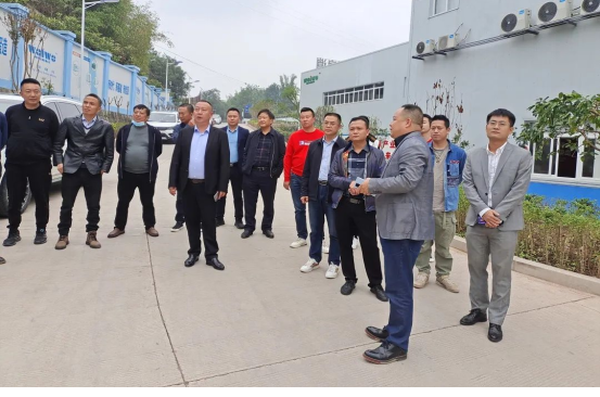 【合作共赢】兴文县经济合作外事局领导一行 莅临沃轮电气考察调研