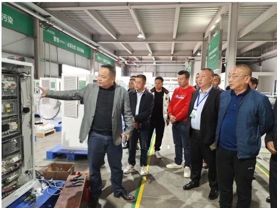 【合作共赢】兴文县经济合作外事局领导一行 莅临沃轮电气考察调研