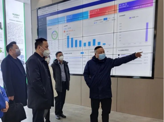 【合作共赢】四川省商投信息技术有限责任公司王又锐董事长一行莅临沃轮电气考察工作
