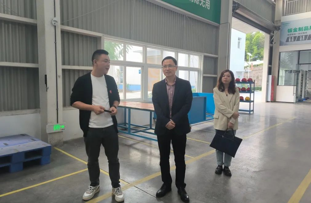 【领导关怀】大安区委常委、区纪委书记、区监委主任董如荣莅临沃轮电气调研指导工作