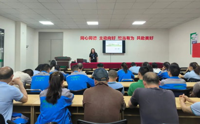 【工会动态】大安区总工会组织自贡职业技术学院、自贡市旅游职业高级中学走进沃轮电气开展2024年企业员工通用素质培训