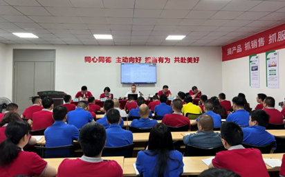 【主题会议】沃轮电气组织召开“搞产品 抓销售 抓服务 控成本”主题大会